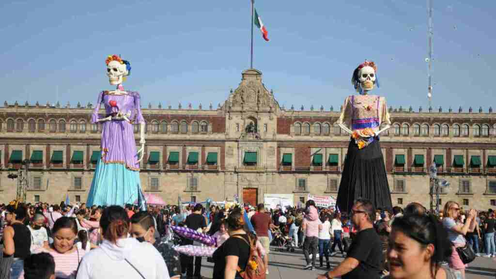 Ofrenda zocalo 2023 cdmx